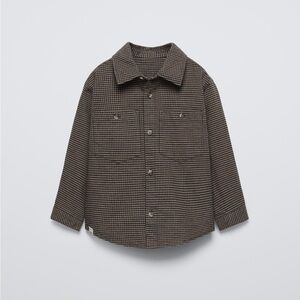 Zara baby plaid flannel and pant